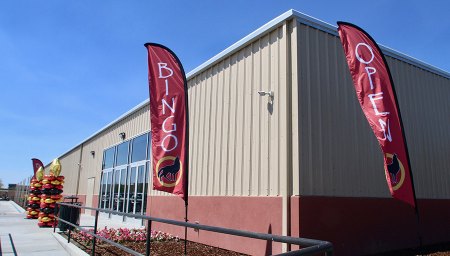 Tachi Palace Casino Resort holds grand opening for Yokut Hall Bingo, missing since March 2020 due to COVID-19 Outside the new Yokut Hall Bingo facility.